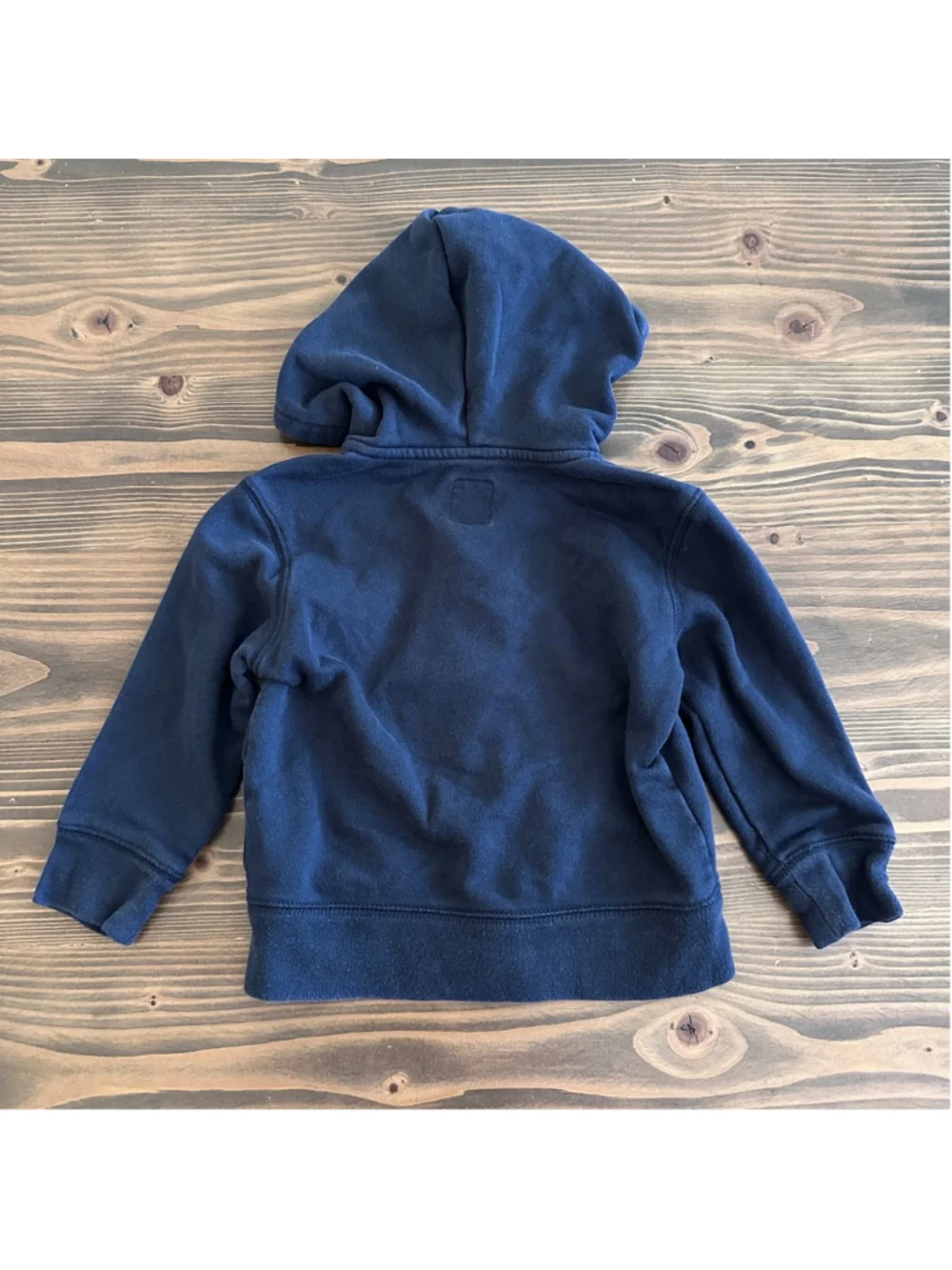 Baby GAP Hoodie 2T Navy Blue Logo Zip Up Toddler Sweatshirt